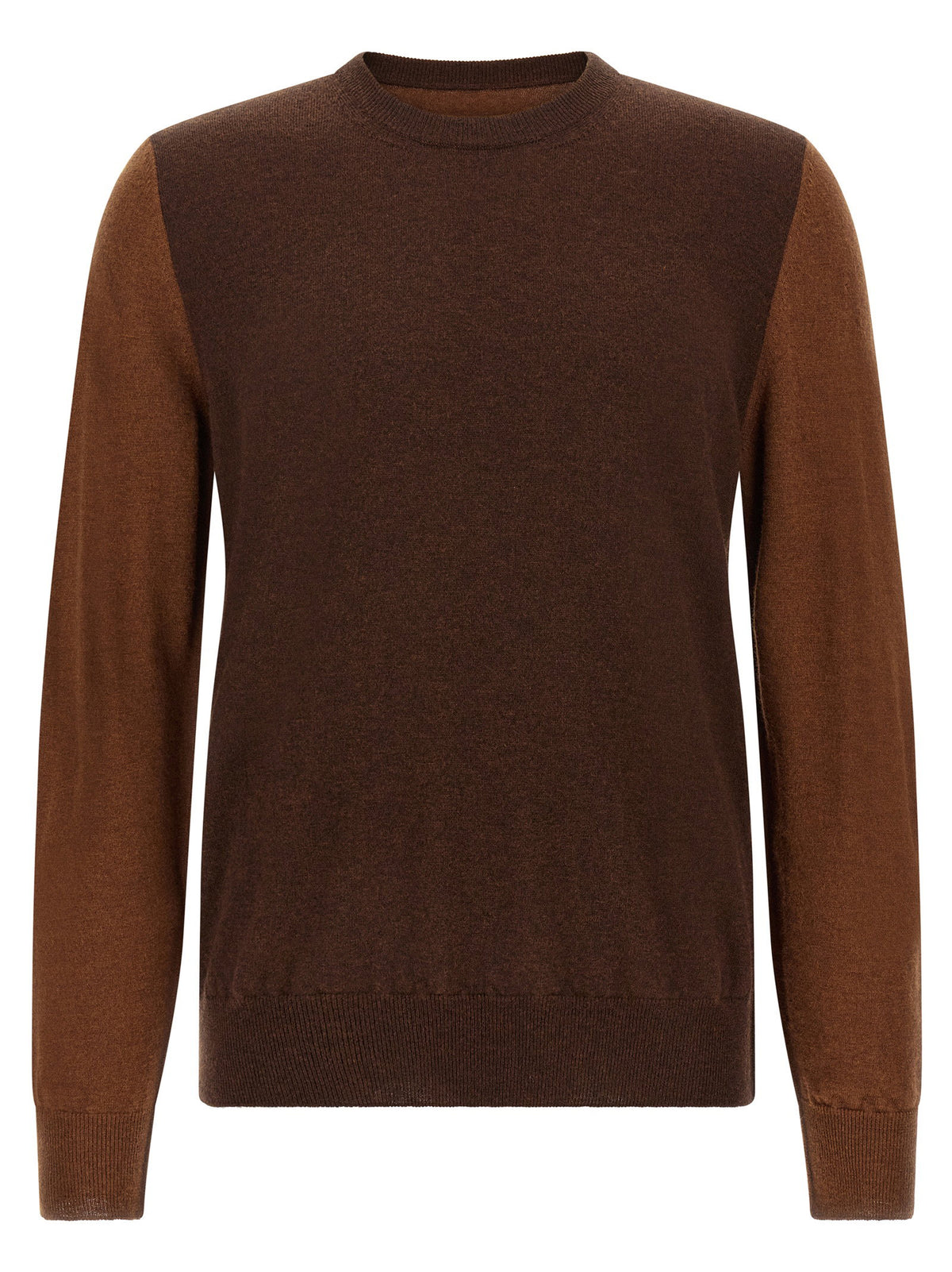 Maison Margiela Two-tone Wool Sweater