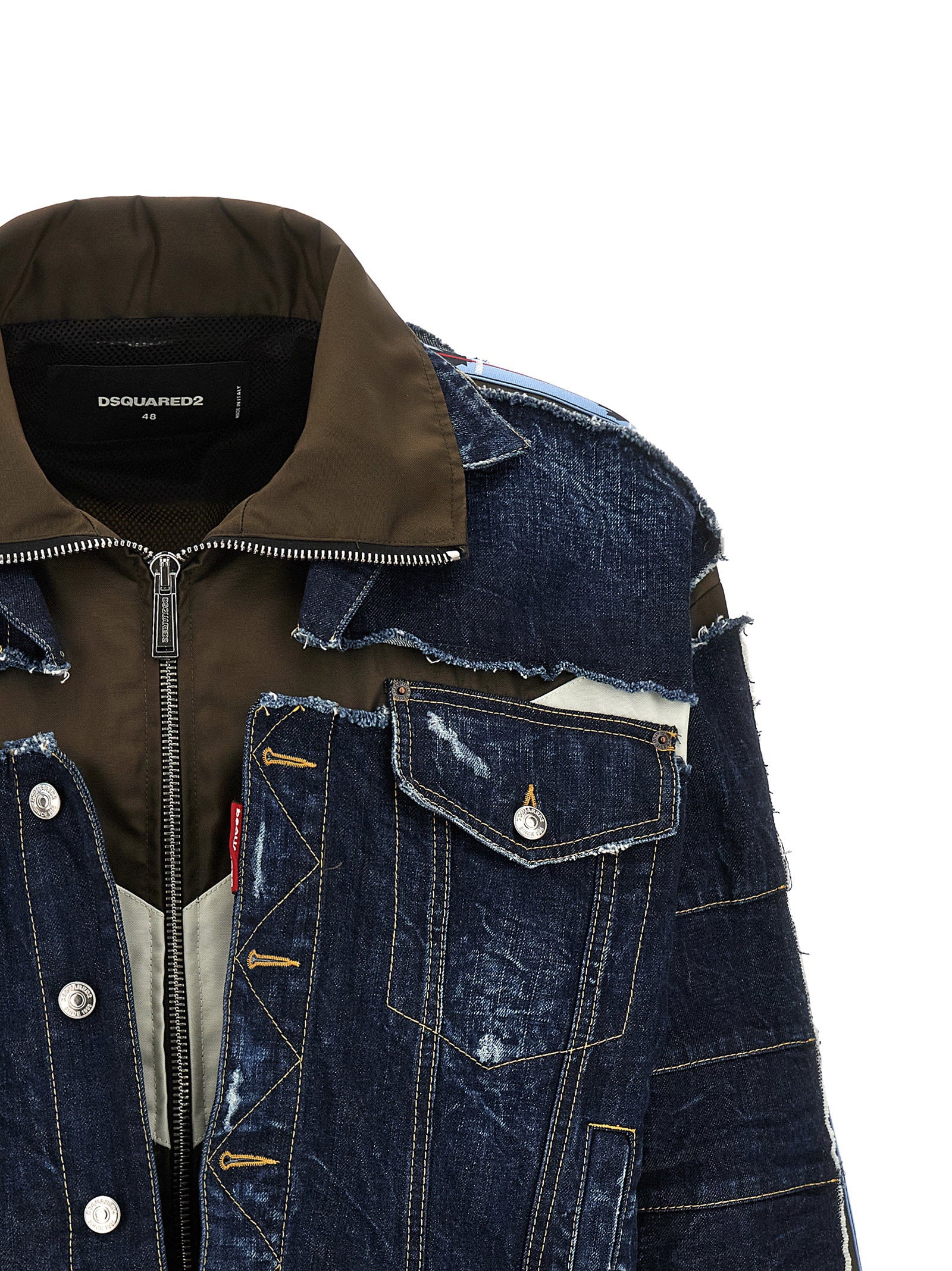 Dsquared2 Multilayer Denim Jacket