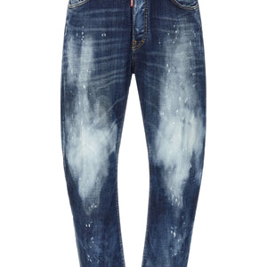 Dsquared2 Bro Jeans With Paint Details