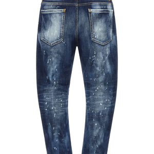 Dsquared2 Bro Jeans With Paint Details
