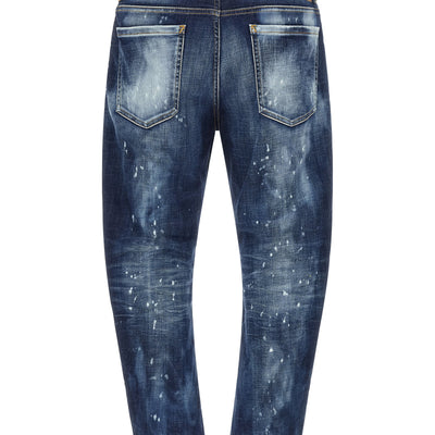 Dsquared2 Bro Jeans With Paint Details