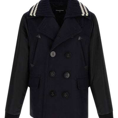Dsquared2 Hybrid Peacoat Coat