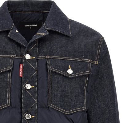 Dsquared2 Padded Hybrid Trucker Jacket