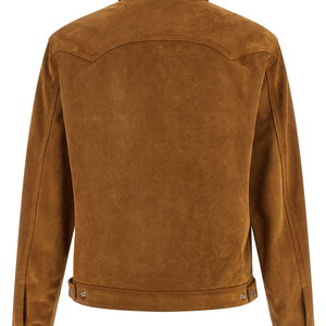 Dsquared2 Suede Boxy Shirt Jacket