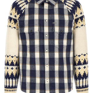 Dsquared2 Classic Check Drawstring Shirt