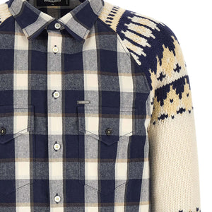 Dsquared2 Classic Check Drawstring Shirt