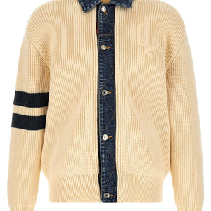 Dsquared2 Denim Mix D2 Cardigan