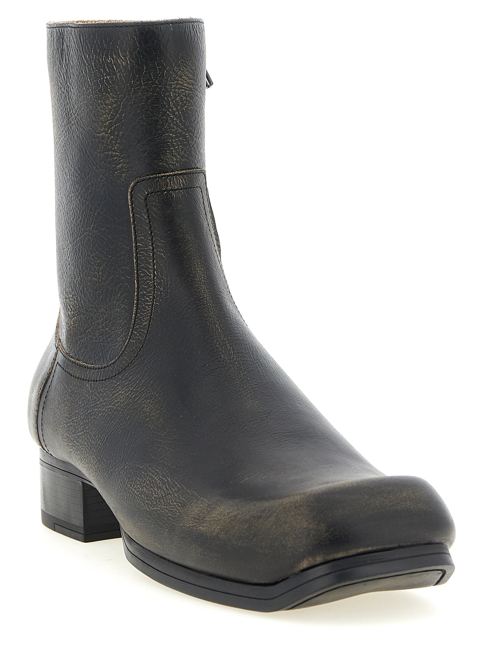 Maison Margiela Vintage Leather Ankle Boots