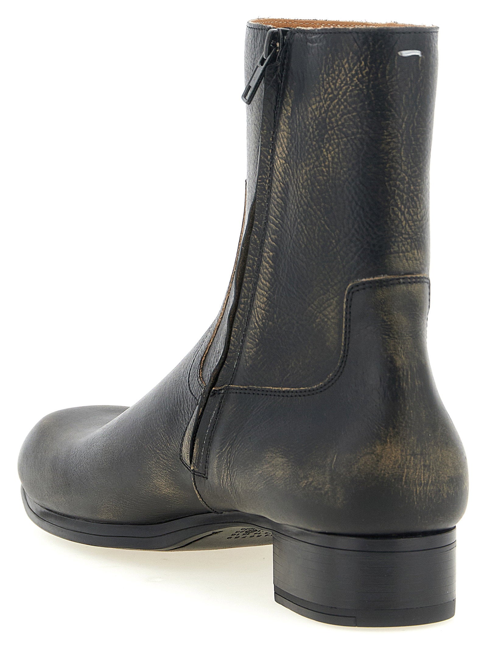 Maison Margiela Vintage Leather Ankle Boots