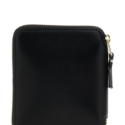 Comme Des Garcons Wallet Check Print Wallet