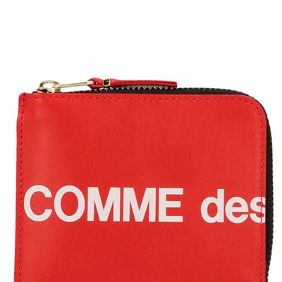 Comme Des Garcons Wallet Huge Logo Wallet