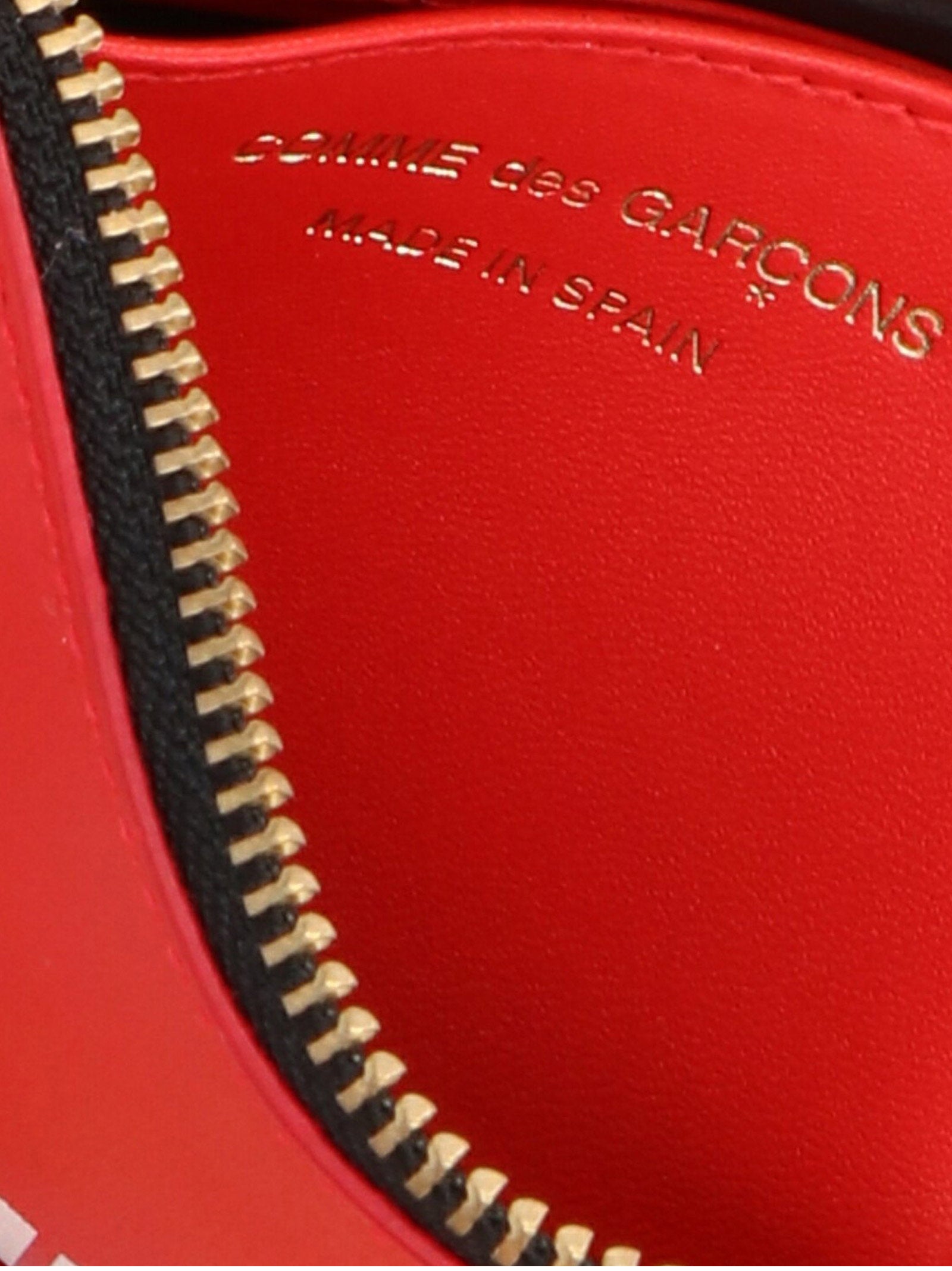 Comme Des Garcons Wallet Huge Logo Wallet