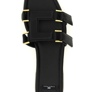 Elisabetta Franchi Nappa Leather Sandals