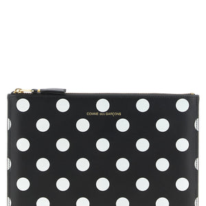 Comme Des Garcons Wallet Polka Dots Printed Wallet