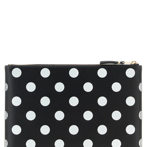 Comme Des Garcons Wallet Polka Dots Printed Wallet
