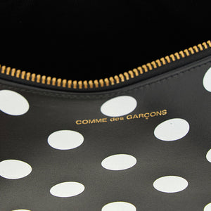 Comme Des Garcons Wallet Polka Dots Printed Wallet