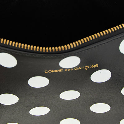 Comme Des Garcons Wallet Polka Dots Printed Wallet