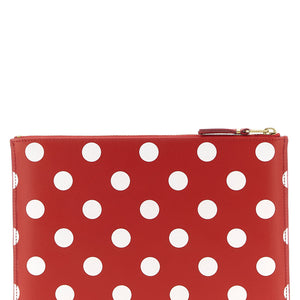 Comme Des Garcons Wallet Polka Dots Printed Wallet
