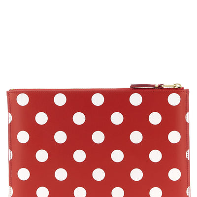 Comme Des Garcons Wallet Polka Dots Printed Wallet