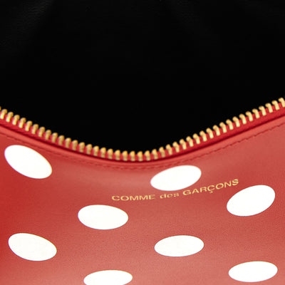 Comme Des Garcons Wallet Polka Dots Printed Wallet