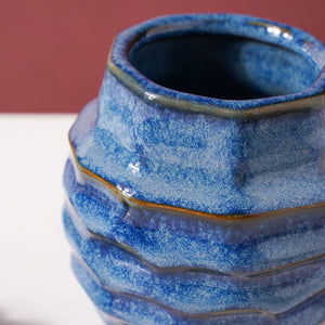 Wave Textured Vase