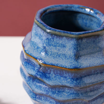 Wave Textured Vase