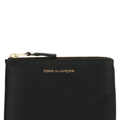 Comme Des Garcons Wallet Logo Print Wallet