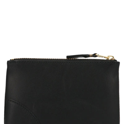 Comme Des Garcons Wallet Logo Print Wallet
