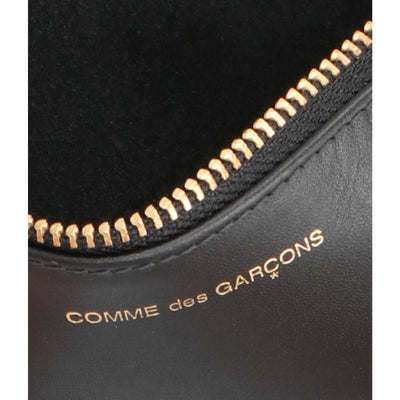 Comme Des Garcons Wallet Logo Print Wallet