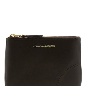 Comme Des Garcons Wallet Logo Leather Wallet