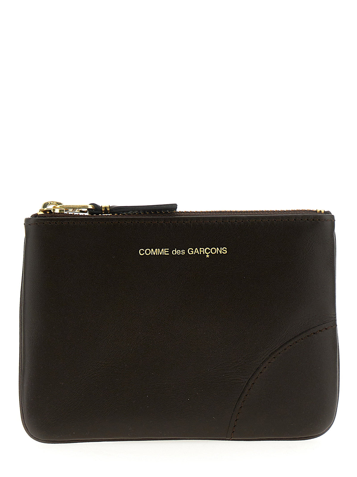 Comme Des Garcons Wallet Logo Leather Wallet