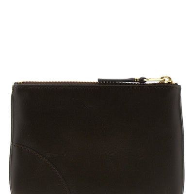Comme Des Garcons Wallet Logo Leather Wallet