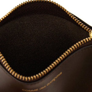 Comme Des Garcons Wallet Logo Leather Wallet