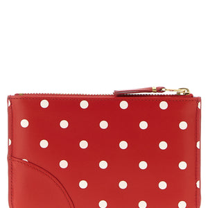 Comme Des Garcons Wallet Polka Dots Printed Card Holder