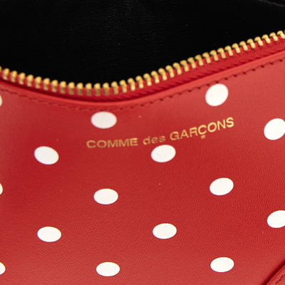 Comme Des Garcons Wallet Polka Dots Printed Card Holder