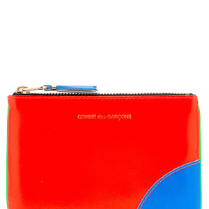 Comme Des Garcons Wallet Super Fluo Card Holder