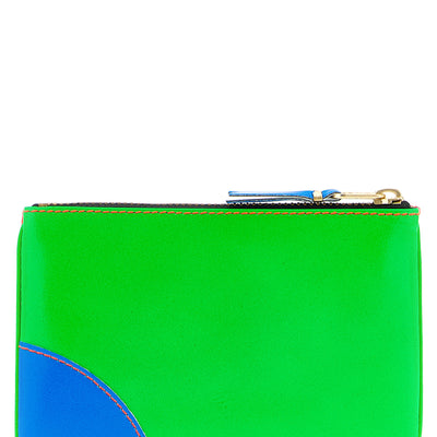 Comme Des Garcons Wallet Super Fluo Card Holder
