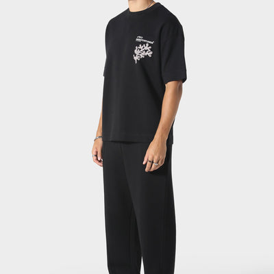 Irasuto Studios Sakura Wave Black T-Shirt