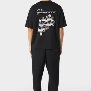 Irasuto Studios Sakura Wave Black T-Shirt