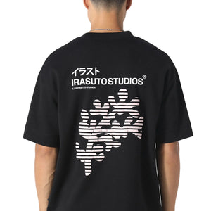 Irasuto Studios Sakura Wave Black T-Shirt