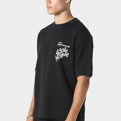 Irasuto Studios Sakura Wave Black T-Shirt