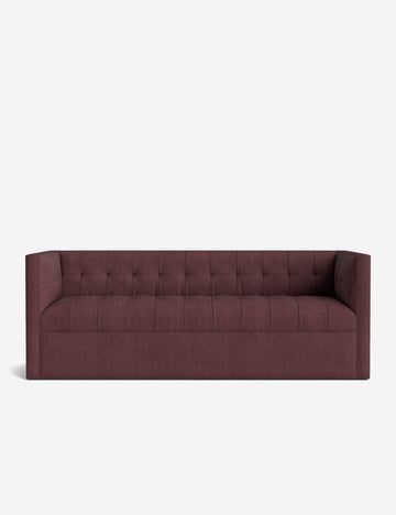 Oxblood Linen Weave