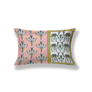Floral Corsage Peach Pure Cotton Single Bedsheet