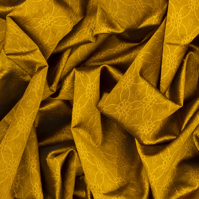 Sage Green Handloom Silk Cotton Saree With Floral Jaal Motifs-Sage Green