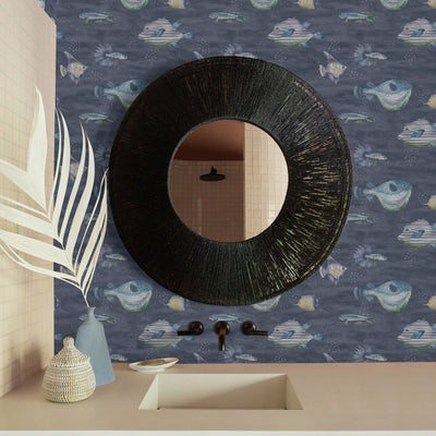 Scalamandre Oceanna Wallpaper by Sandberg