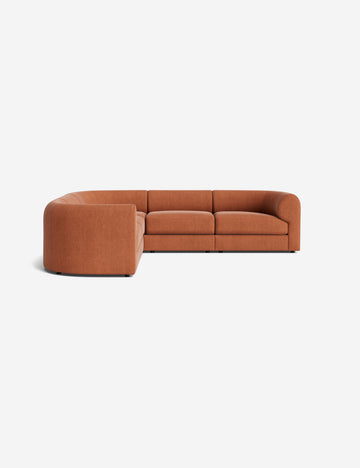 Terracotta Linen Weave