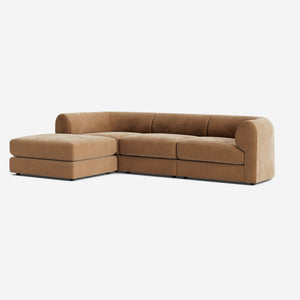 Sergio Modular Sectional Sofa With Ottoman
