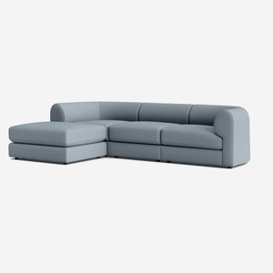 Sergio Modular Sectional Sofa With Ottoman