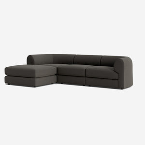 Sergio Modular Sectional Sofa With Ottoman