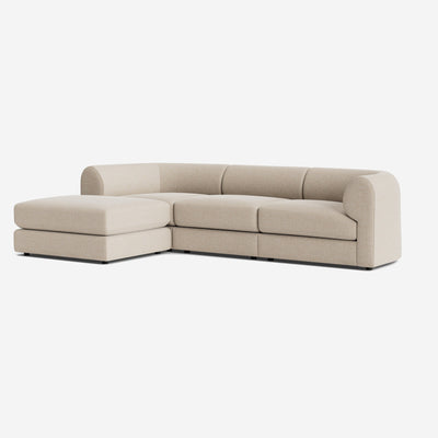 Sergio Modular Sectional Sofa With Ottoman